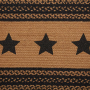 Farmhouse Jute Runner Stencil Stars 13x36 (2 Piece Buy One, Get One Free Bundle)