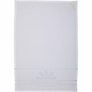 Sawyer Mill Blue Windmill Blade Muslin Bleached White Tea Towel 19x28 (3 Piece Buy One, Get One Free Bundle)