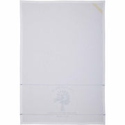 Sawyer Mill Blue Windmill Muslin Bleached White Tea Towel 19x28 (3 Piece Buy One, Get One Free Bundle)