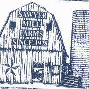 Sawyer Mill Blue Barn Muslin Bleached White Tea Towel 19x28 (3 Piece Buy One, Get One Free Bundle)