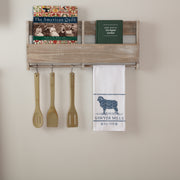 Sawyer Mill Blue Lamb Muslin Bleached White Tea Towel 19x28 (3 Piece Buy One, Get One Free Bundle)