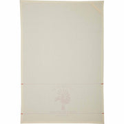 Sawyer Mill Red Windmill Muslin Unbleached Natural Tea Towel 19x28 (3 Piece Buy One, Get One Free Bundle)