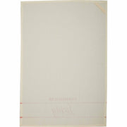 Sawyer Mill Red Farmhouse Living Muslin Unbleached Natural Tea Towel 19x28 (3 Piece Buy One, Get One Free Bundle)