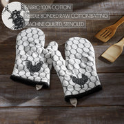Down Home Oven Mitt Set of 2 (4 Piece Bundle)