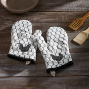 Down Home Oven Mitt Set of 2 (4 Piece Bundle)
