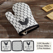 Down Home Oven Mitt (5 Piece Bundle)