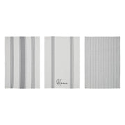 Finders Keepers Decorative Tea Towel Set of 3 19x28 (6 Piece Buy One, Get One Free Bundle)