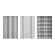 Finders Keepers Eucalyptus Tea Towel Set of 3 19x28 (6 Piece Buy One, Get One Free Bundle)