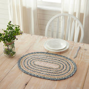 Kaila Jute Oval Placemat 13x19 (6 Piece Bundle)