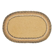 Kettle Grove Jute Placemat Stencil Stars 12x18 (6 Piece Bundle)