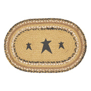 Kettle Grove Jute Placemat Stencil Stars 10x15 (6 Piece Bundle)