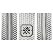 Down Home FARM Tea Towel Set of 3 19x28 (6 Piece Buy One, Get One Free Bundle)