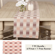 Daphne Ribbed Runner 13x90 (7 Piece Bundle)