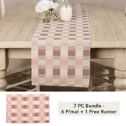 Daphne Ribbed Runner 13x72 (7 Piece Bundle)