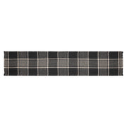 Eston Black Tan Plaid Runner 12x60 (7 Piece Bundle)