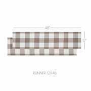 Annie Buffalo Check Portabella Runner 12x48 (7 Piece Bundle)