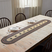 Colonial Star Jute Oval Runner 13x72 (7 Piece Bundle)