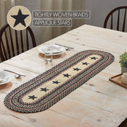 Colonial Star Jute Oval Runner 13x48 (7 Piece Bundle)