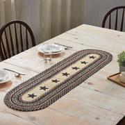 Colonial Star Jute Oval Runner 13x48 (7 Piece Bundle)