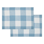 Annie Buffalo Check Blue Runner 8x24 (8 Piece Bundle)