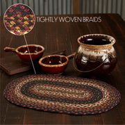 Beckham Jute Oval Placemat 12x18 (8 Piece Buy One, Get One Free Bundle)