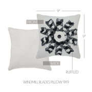 Finders Keepers Windmill - Home Pillows 9x9 (2PC Bundle)