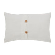 Burlap Applique Carrot Pillow 14x22 (2PC Bundle)