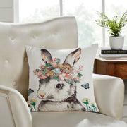 Garden Bunny Pillow 18x18 (2PC Bundle)