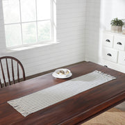 Kaila Ticking Stripe Ruffled Runner 12x48 (2PC Bundle)