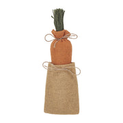 Spring In Bloom Mini Burlap Sack with Carrot (2PC Bundle)