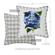 Finders Keepers Hydrangea Pillow 14x14 (2PC Bundle)