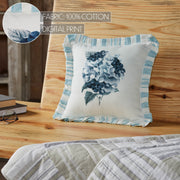 Finders Keepers Hydrangea Ruffled Pillow 12x12 (2PC Bundle)