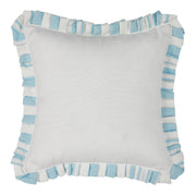 Finders Keepers Hydrangea Ruffled Pillow 12x12 (2PC Bundle)