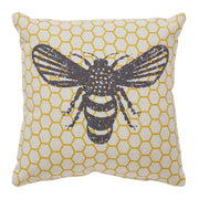 Buzzy Bees Bee Pillow 6x6 (2PC Bundle)