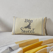 Buzzy Bees Bee Sweet Pillow 7x13 (2PC Bundle)