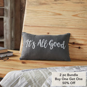 Finders Keepers It's All Good Pillow 9.5x14 (2PC Bundle)