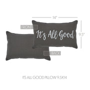 Finders Keepers It's All Good Pillow 9.5x14 (2PC Bundle)