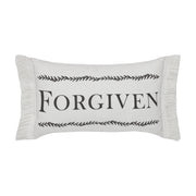 Risen Saved Forgiven Inspirational Pillows 7x13 (3PC Bundle)
