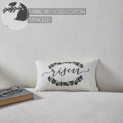 Risen Saved Forgiven Inspirational Pillows 7x13 (3PC Bundle)