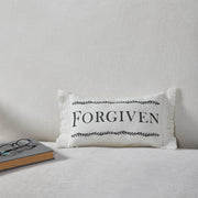 Risen Saved Forgiven Inspirational Pillows 7x13 (3PC Bundle)