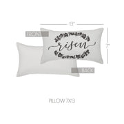 Risen Pillow 7x13 (2PC Bundle)