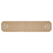 Celebrate Grace Jute Burlap Happy Easter Runner 12x60 (2PC Bundle)