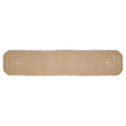 Celebrate Grace Jute Burlap Happy Easter Runner 12x60 (2PC Bundle)
