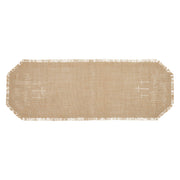 Celebrate Grace Jute Burlap Happy Easter Runner 8x24 (2PC Bundle)