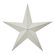 Metal Star Creme Distressed 24x24 (3PC Bundle)