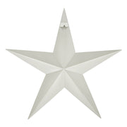 Metal Star Creme Distressed 24x24 (3PC Bundle)