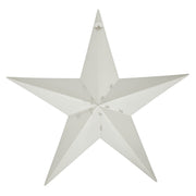 Metal Star Creme Distressed 36x36 (3PC Bundle)