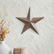 Metal Star Rust Brown Distressed 12x12 (3PC Bundle)