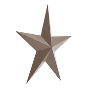 Metal Star Rust Brown Distressed 24x24 (3PC Bundle)