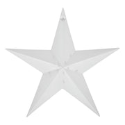 Metal Star Speckled White Distressed 36x36 (3PC Bundle)
